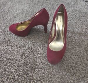 Style & Co. Burgundy Heels